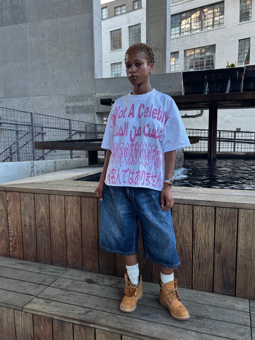 NOT A CELEBRITY WORLDWIDE TEE